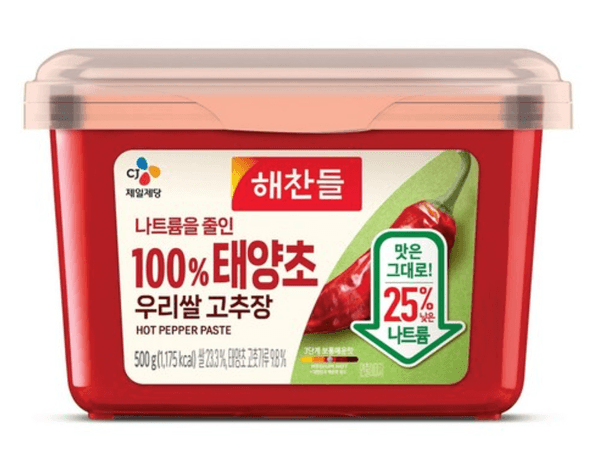 나트륨을 줄인 100% 우리 쌀 고추장 500g (990원/3,000원)