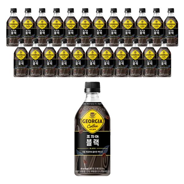 조지아 크래프트 블랙,라떼 470ml, 24개 (18,380원/무료)