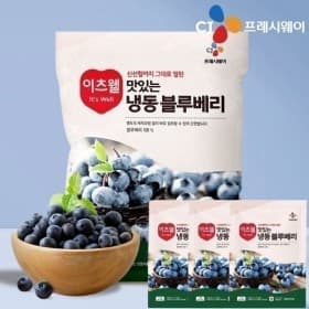 이츠웰 맛있는 냉동 블루베리 1kgx3개 (21,650원/무료)