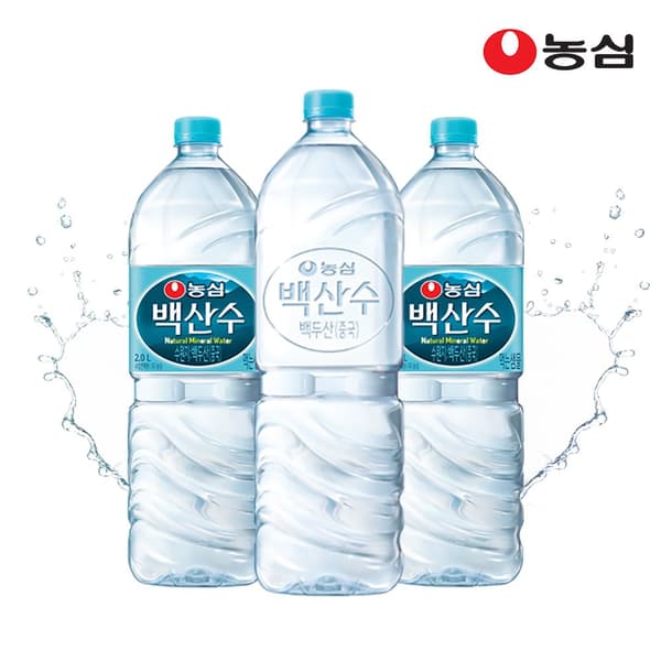 백산수 2L 유라벨 12병+무라벨 12병 (16,812원/무료)