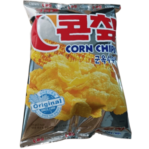 콘칲 군옥수수맛, 124g, 5개 (6,850원/무료)