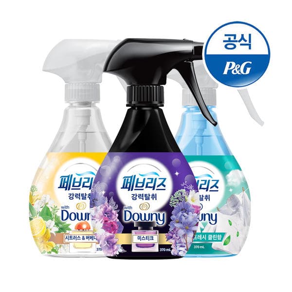 티맴할인 페브리즈 섬유탈취제 370ml 3개 모음 (9,800원/무료)