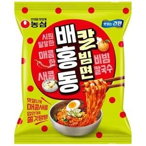 농심 배홍동 칼빔면 128g (16개) 상품:15540원 , 배송비:무료