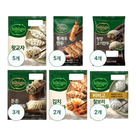 비비고만두 6종 총 21봉 (55,030원/무료)