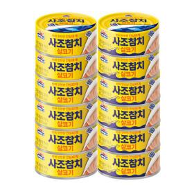 지마켓)살코기참치 12입(100gx6 + 85gx6) 57% 기존가30,000원 15,900원 12,900원