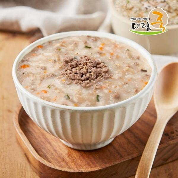 건강한 한끼 한우소고기죽 500g 3920원