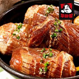마포 끄티집 왕돼지구이 1.2kg+1.2kg 총2.4kg 노포양념구이 돼지갈비 ( 15,900원 / 무료 배송)