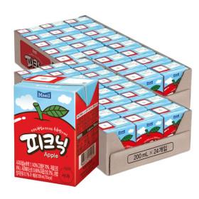 지마켓)  피크닉 사과 200ML 48팩 18240원/3만이상무배