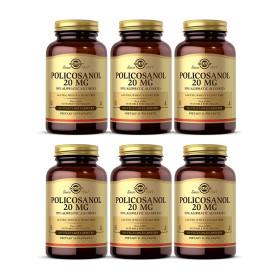 6개 폴리코사놀 20 mg 100 베지 캡슐 Solgar 빠른직구 ( 137,780원 / 무료 배송)