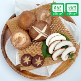 표고버섯 국내산 파지 2kg / 무선별 실속형/ 무농약 GAP 산지직송 ( 14,440원 / 무료 배송)
