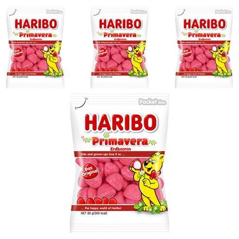 하리보 프리마베라 젤리, 80g, 4개 (3,360원/무료 배송)