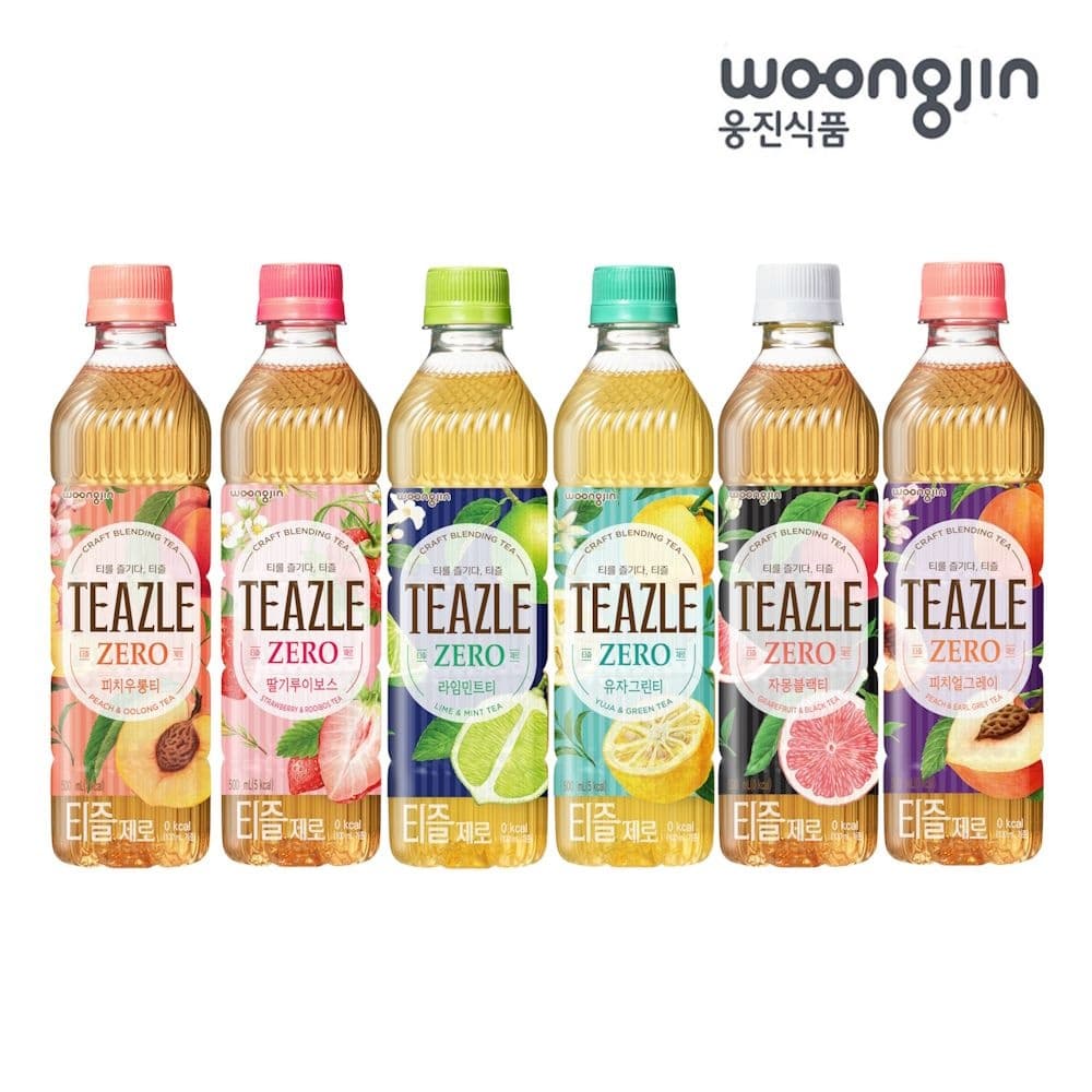 티즐 제로칼로리 블랜딩티 500ml 20페트 (12,930원/무료)