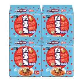 배홍동 비빔면 137g X 4입 4개(총16개) 유니버스클럽 (9,090원/무료 배송)