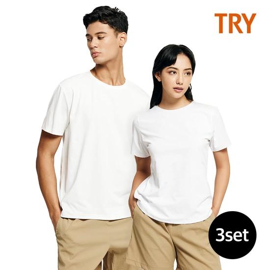 TRY 기본 라운드 티셔츠 3매입 7,980원