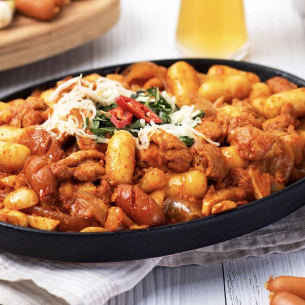 강명희 춘천 요편한 국물닭갈비 1kg 떡사리 포함 7,900원