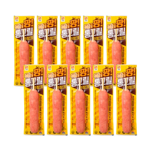 육즙팡 통그릴후랑크 70g x 10개