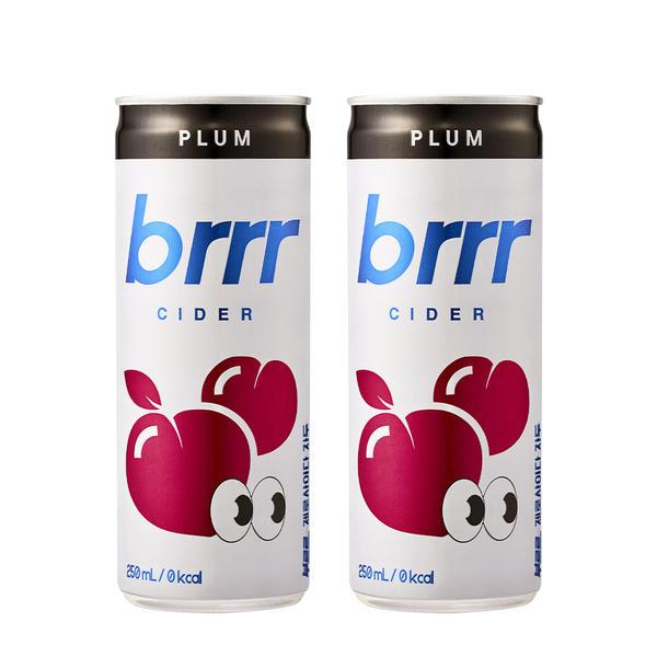 부르르 제로사이다 자두 250ml 30캔