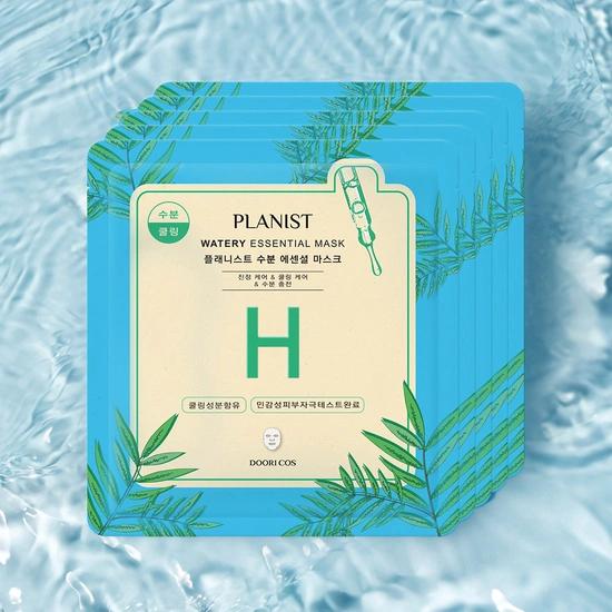 플래니스트 수분 에센셜 마스크 25ml x 5개입