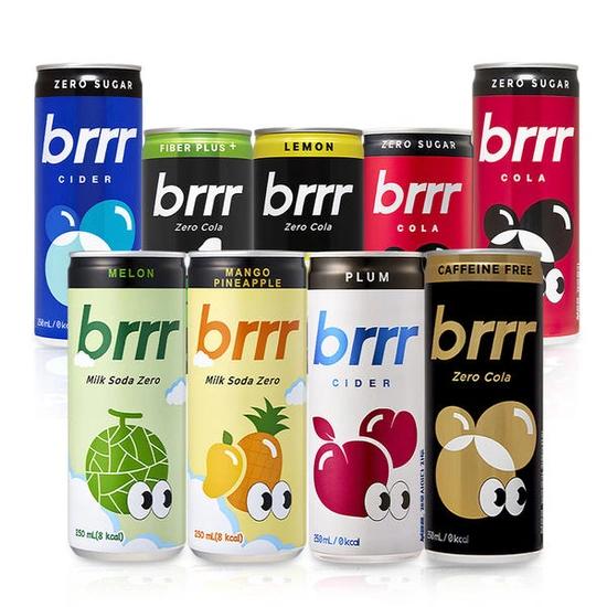 부르르 제로사이다 자두 250ml X 30캔