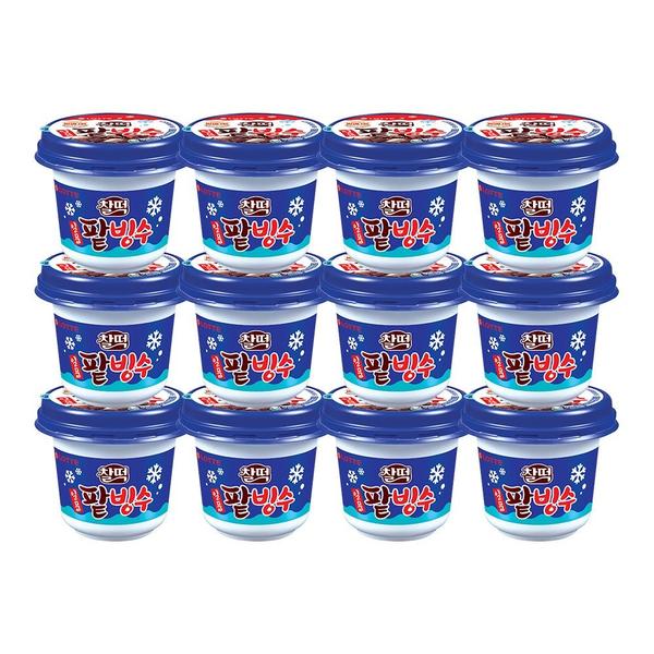 일품 첫눈애 팥빙수 아이스크림 230ml X12개