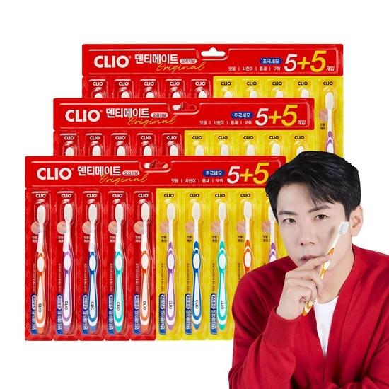 크리오 덴티메이트 오리지널 초극세모 칫솔 30개