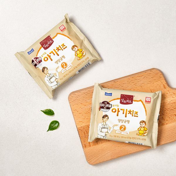 상하치즈 유기농 아기치즈 60매 (페이코+신규회원)