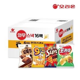 오리온 인기미니스낵 모음팩 (16개입)
