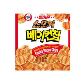 돌아온 베이컨칩 16봉 (소비기한 07/19)