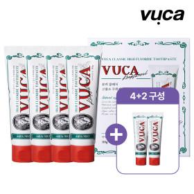뷰카 구취케어 고불소 치약 110g 6개