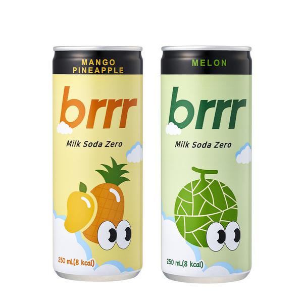 부르르 밀크소다 제로 메론 250ml x30캔