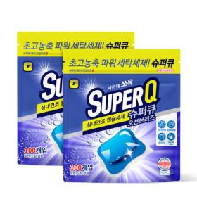 슈퍼큐 캡슐세제 실내건조 고농축 실내건조 드럼세탁기 세제