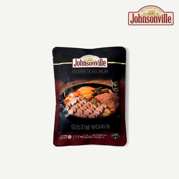 쟌슨빌 부대찌개 500g 3팩+라면사리1개+김치볶음밥 1팩 증정