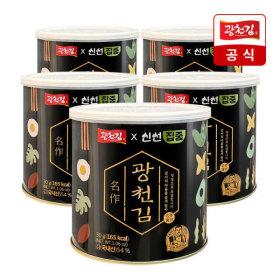 광천김 프리미엄 명작 재래 캔김 30g x 5캔