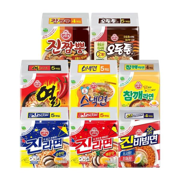 진라면 매운맛 20봉+진라면 순한맛 20봉