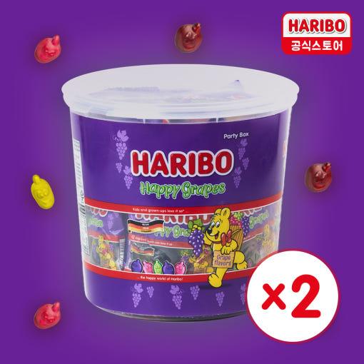 하리보 해피 그레이프 젤리 1kg x 2통 네이버멤버십