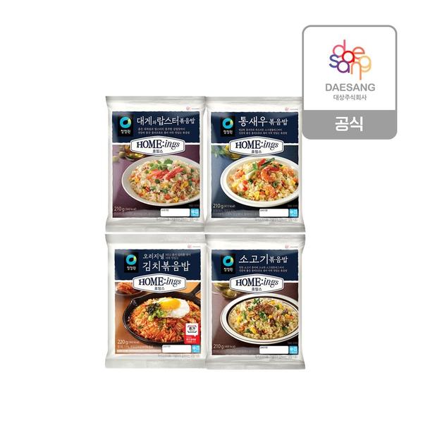 호밍스 볶음밥 (김치/소고기/대게/통새우) 15개 골라담기