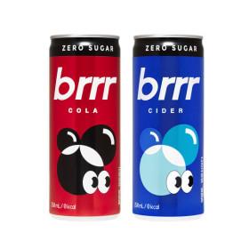 부르르 제로사이다 + 제로콜라 250ml X 30캔씩 총 60캔