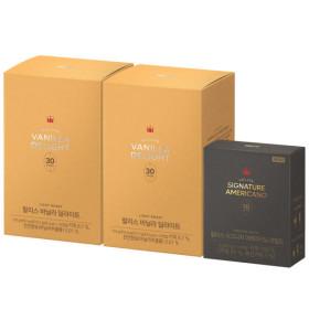 할리스 바닐라딜라이트 30T*2개+아메리카노 미니 10T