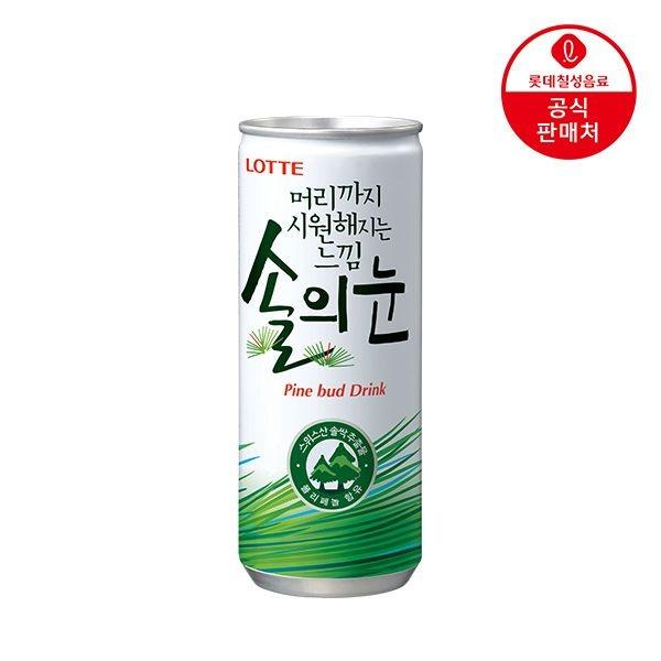 솔음료 솔의눈 240ml 60캔 (카드)