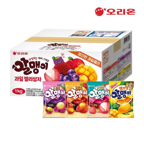 알맹이 과일 젤리 상자 36g 28개입 (1,008g)