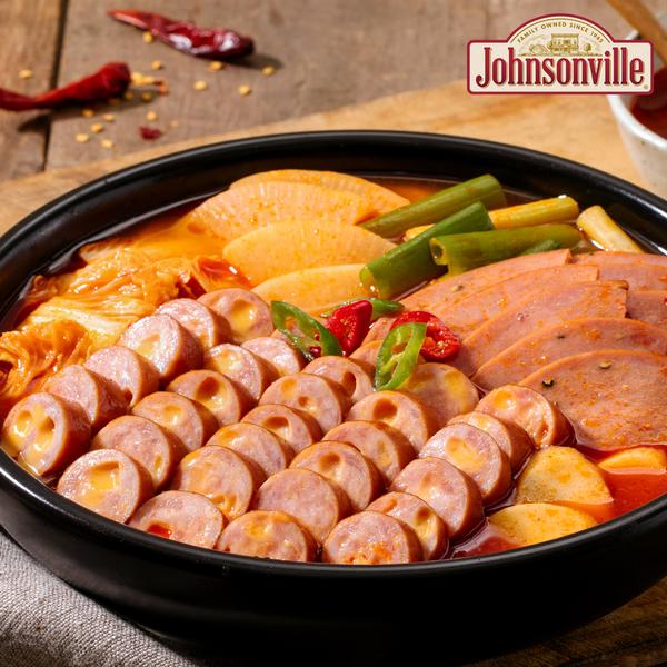 쟌슨빌 부대찌개 500g x 3팩 + 라면사리 1개 + 김치볶음밥 1팩