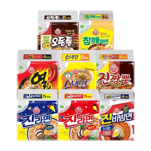 오뚜기 진라면 매운맛 120g 8봉