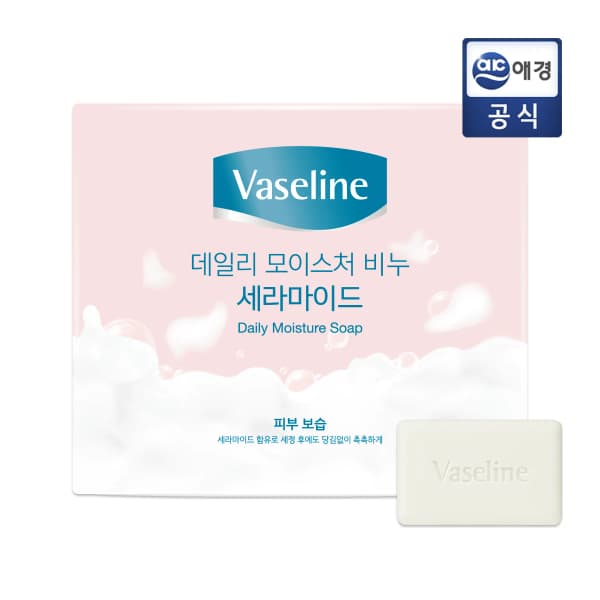 바세린 데일리 모이스처 세라 비누 100gX10입