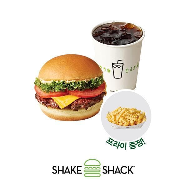Shack 베스트 1인 세트 (매장 POS에서만 사용가능 / 키오스크 사용불가)