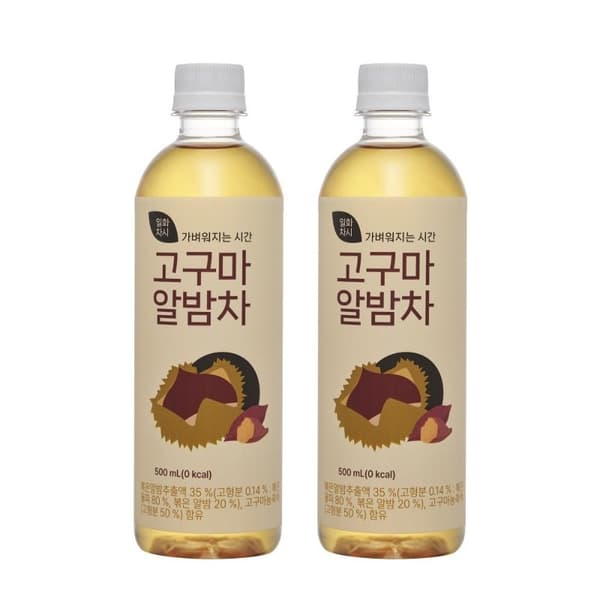 임박특가 일화차시 고구마알밤차 500ml X 20펫