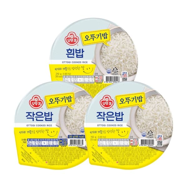 오뚜기밥 200g 18+18개