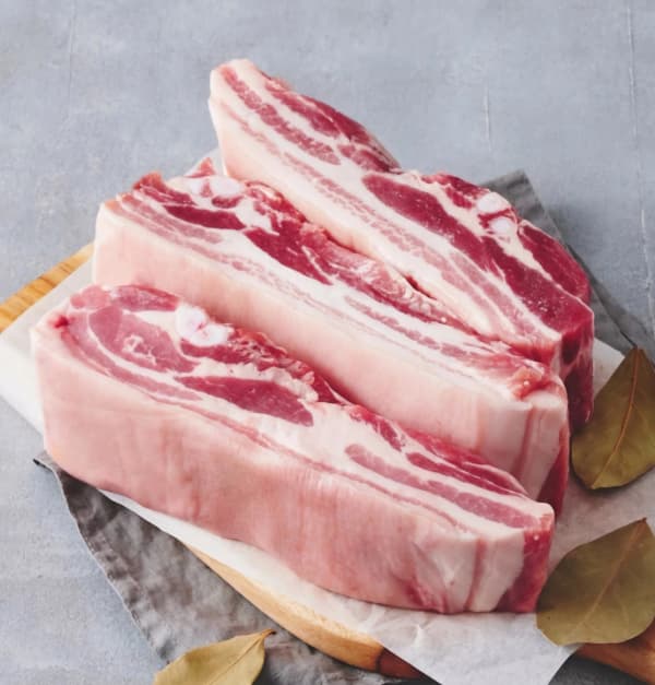 통밀먹인  수육용 통 오겹살 2kg