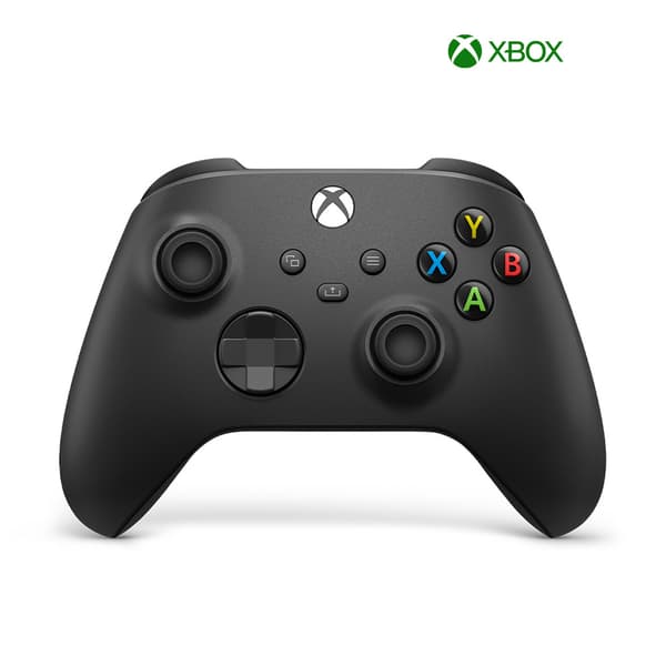 XBOX 무선 컨트롤러 카본 블랙/화이트