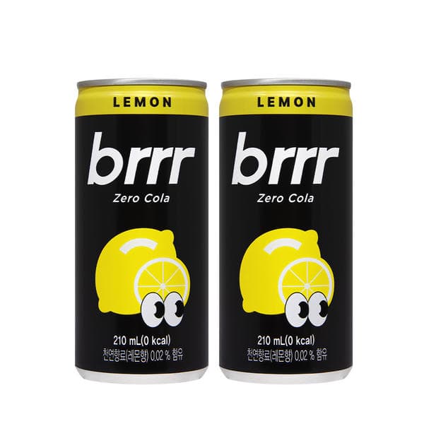 부르르 제로콜라 레몬 210ml X 30캔