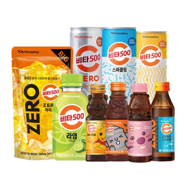 광동 비타500 스파클링 170ml 24캔